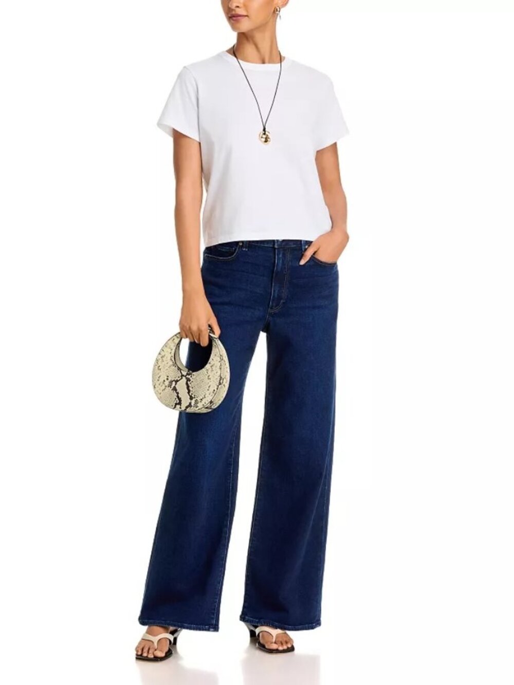 NWT Paige Anessa Wide Leg Jean (Size 28 w 33' inseam)